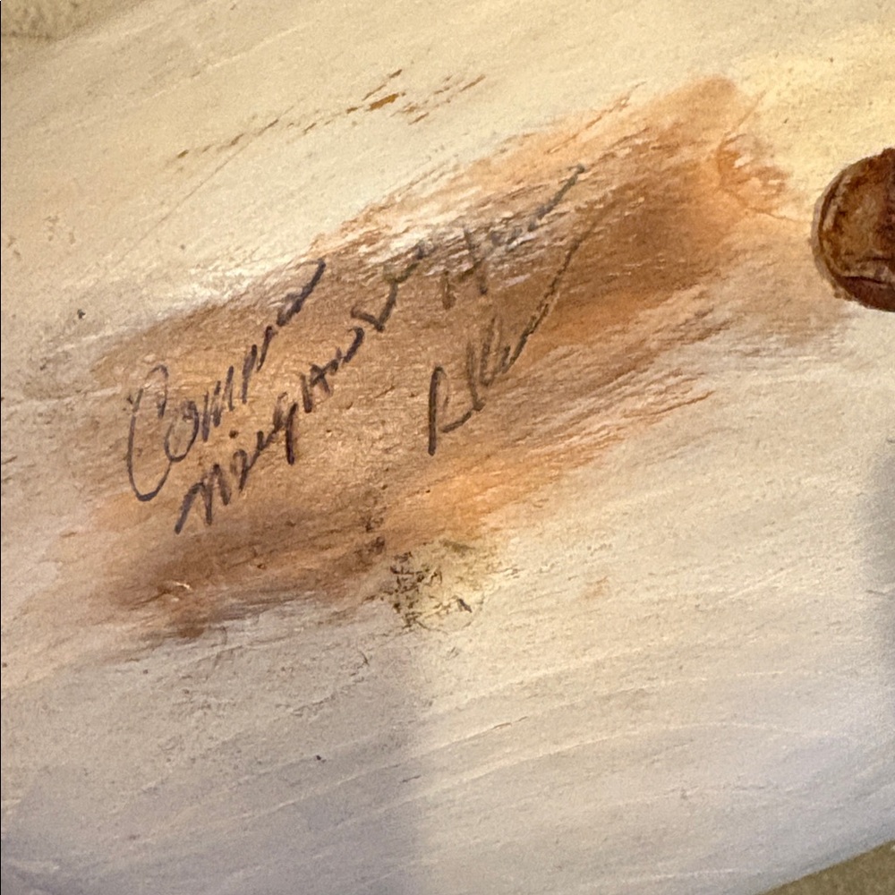 Hand carved decoy wooden duck - Picture 4 of 4